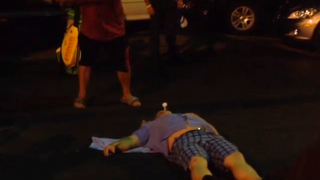 Just John Daly Hitting A Tee Shot Off Some Guy's Face In A Parking Lot